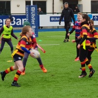 Lansdowne girls rugby versus Clontarf girls rugby